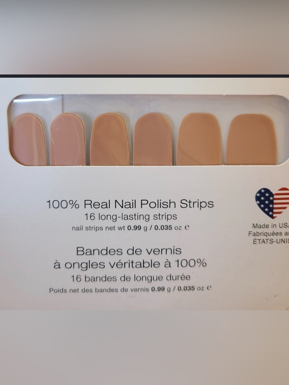 Color Street Giza Sands 100% Real Nail Polish Strips
